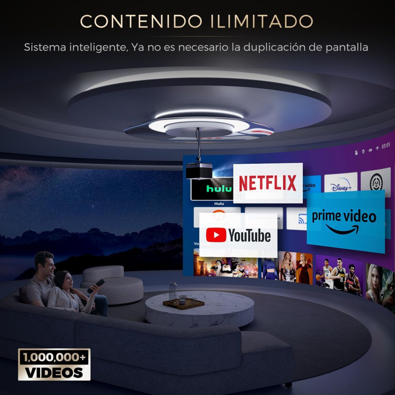 Proyector 4K MÁXIMA Calidad
