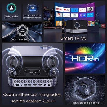 Proyector 4K MÁXIMA Calidad