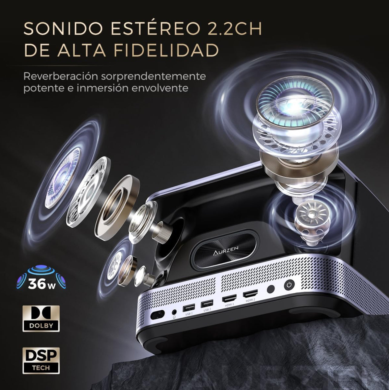 Proyector 4K MÁXIMA Calidad